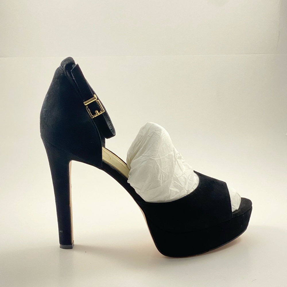 Jessica Simpson Beeya Black Platform Heels